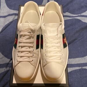 Gucci new ace bumble bee sneaker size 9US
